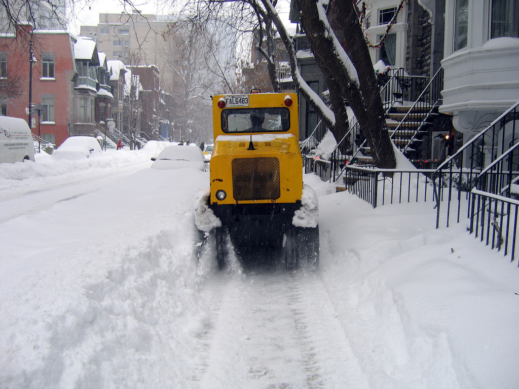 bombardier sidewalk plow