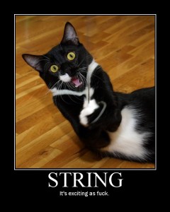 string