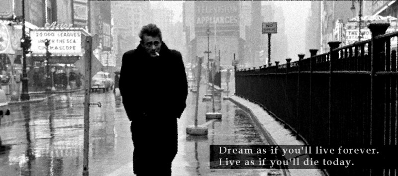 James Dean in New York