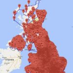 Map of all pubs in the UK
